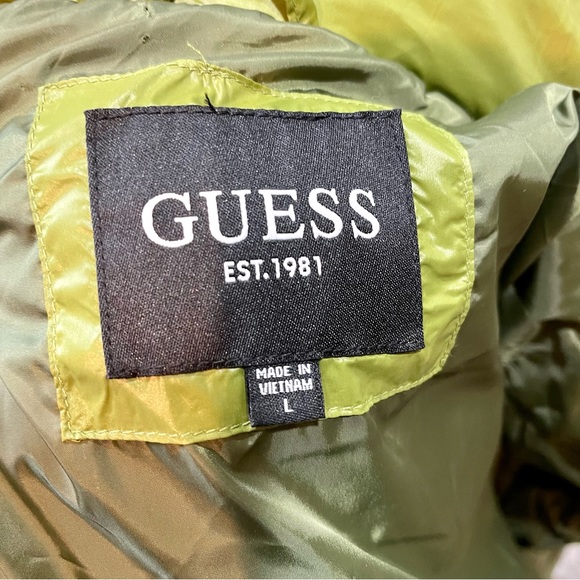Guess Men’s Puffer Jacket Parka - Picture 6 of 11